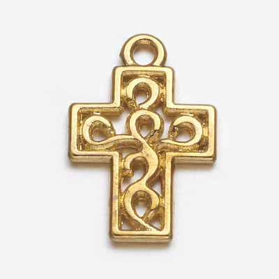 Tibetan Style Alloy Pendants EA0111Y-G-1