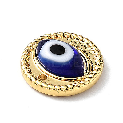 Handmade Lampwork Evil Eye Pendants ZIRC-L102-15G-06-1