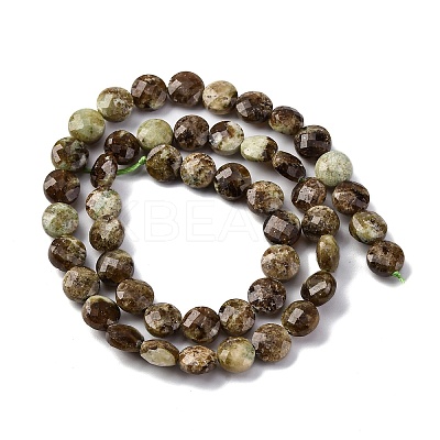 Natural Green Garnet Beads Strands G-C179-A32-03-1