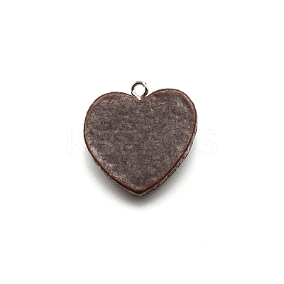 Opaque Resin Pendants RESI-CJC0017-07-1