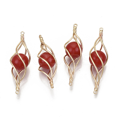 Acrylic Pendants X-KK-N235-025-1