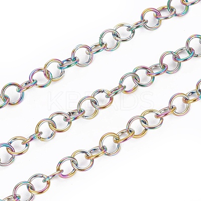 Ion Plating(IP) 304 Stainless Steel Rolo Chains CHS-I003-R01-1