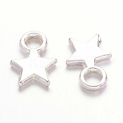 Tibetan Style Alloy Charms TIBEP-A123046-S-FF-1