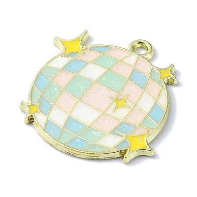 Alloy Enamel Pendants FIND-Q102-06D-1
