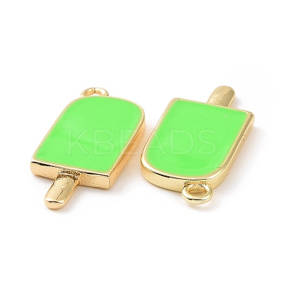 Brass Enamel Pendants KK-A168-16-06G-1
