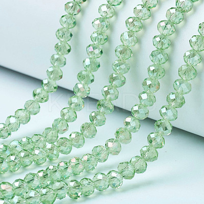 Electroplate Glass Beads Strands LS-EGLA-A034-T2mm-B17-1