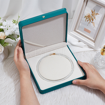 Square PU Leather Single Necklace Boxes AJEW-WH0016-59A-1
