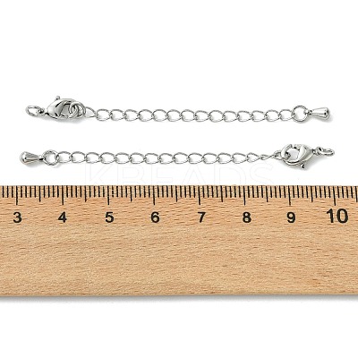 SHEGRACE Brass Curb Chain Extender XGR0146P-163P-1