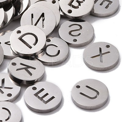 Non-Tarnish 304 Stainless Steel Charms STAS-P212-15P-M-1