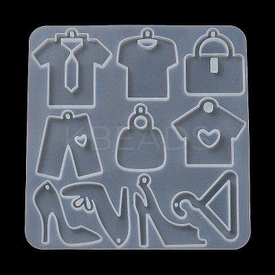 Shoes Clothes Hanger Bag Pendant DIY Silicone Molds LS-SIMO-C012-01B-1