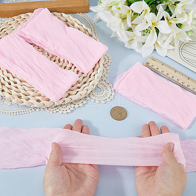 30Pcs Polyester Silk Flower Stockings Material AJEW-CY0002-29D-1