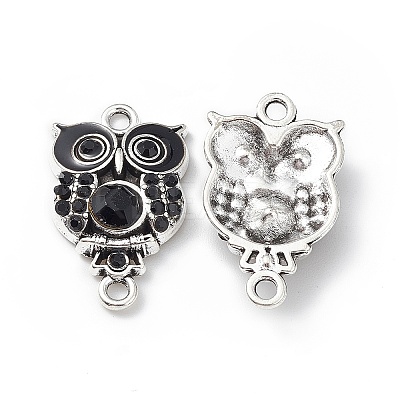 Alloy Rhinestone Connector Charms FIND-C019-10AS-04-1