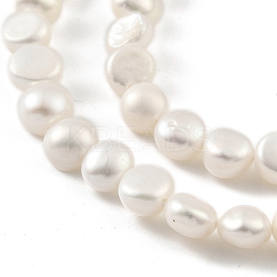 Natural Cultured Freshwater Pearl Beads Strands PEAR-A006-07F-1