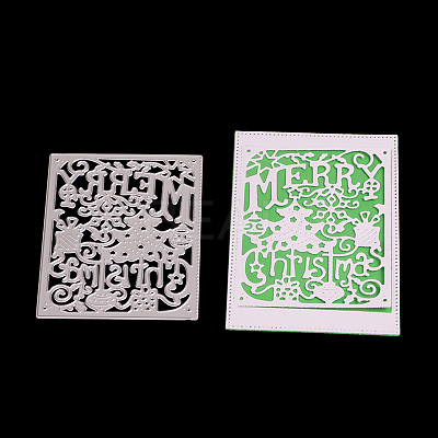 Frame Metal Cutting Dies Stencils DIY-O006-05-1