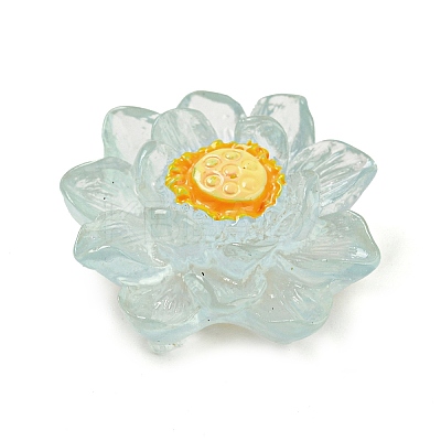 Luminous Transparent Resin Decoden Cabochons LS-CRES-F032-B02-1