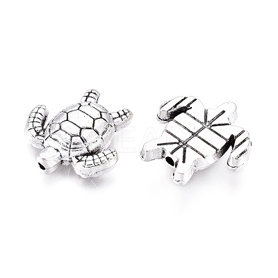Tibetan Style Alloy Beads TIBEB-L004-031AS-1