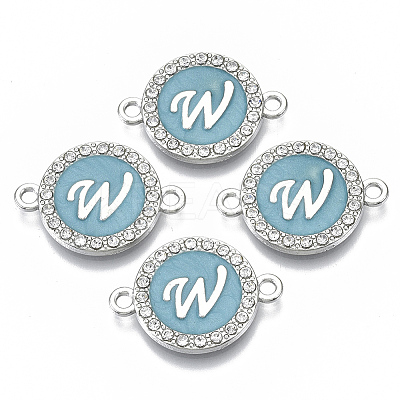 Alloy Enamel Links Connectors LS-ENAM-TAC0003-01S-06W-1
