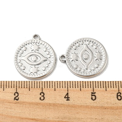 Non-Tarnish 304 Stainless Steel Pendants STAS-L022-188P-1