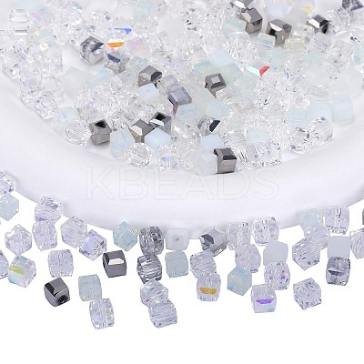 2 Bags Imitation Artificial Crystal Glass Beads GLAA-SZ0001-95C-01-1