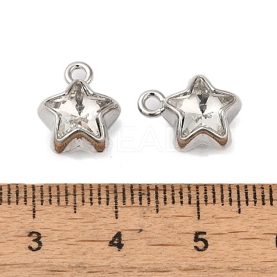 Rack Plating Alloy Rhinestone Pendants PALLOY-S186-09P-03-1