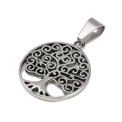 Tarnish Resistant 316 Surgical Stainless Steel Pendants LS-STAS-L186-053P-1