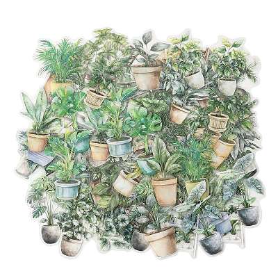 100Pcs Story of Four Seasons PET Stickers Self-Adhesive Stickers DIY-K074-06B-1