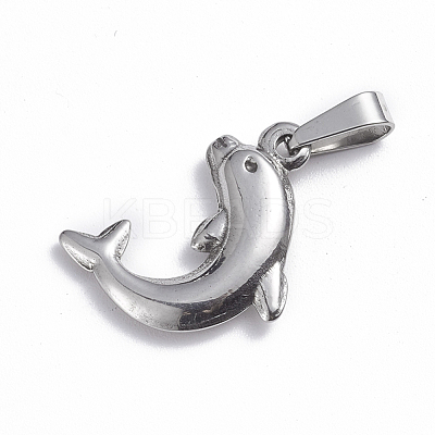 Tarnish Resistant 201 Stainless Steel Pendants STAS-O113-19P-1