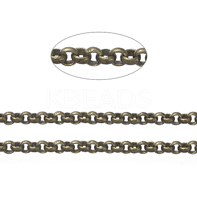 Brass Rolo Chains CHC-S008-002H-AB-1