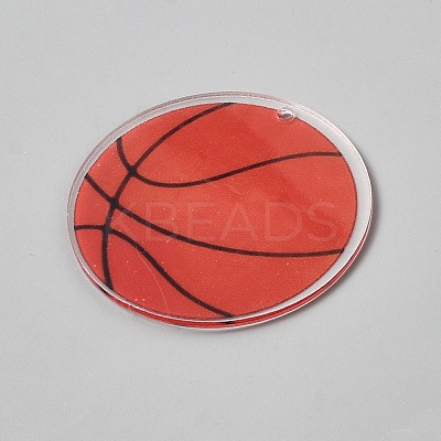 Printed Acrylic Pendants OACR-WH20008-08C-1
