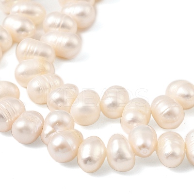 Natural Cultured Freshwater Pearl Beads Strands PEAR-I007-04H-01A-1