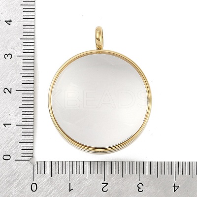 Ion Plating(IP) 304 Stainless Stee Locket Pendants STAS-S132-15G-02-1