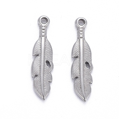 Non-Tarnish 304 Stainless Steel Pendants STAS-K213-04C-P-1