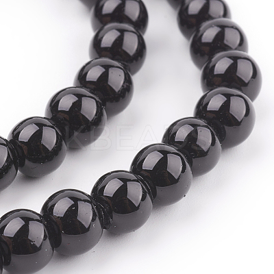 Glass Pearl Beads Strands HY-8D-B20-1