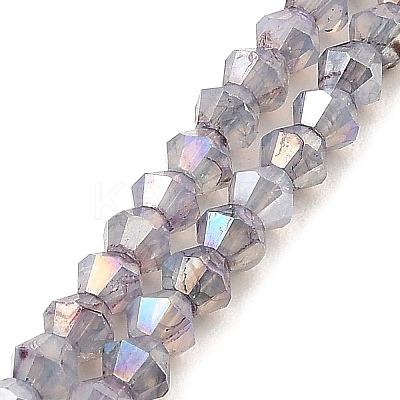 Imitation Jade Glass Beads Strands GLAA-P058-02A-06-1