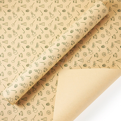 Flower Gift Wrapping Paper DIY-TAC0020-52A-1