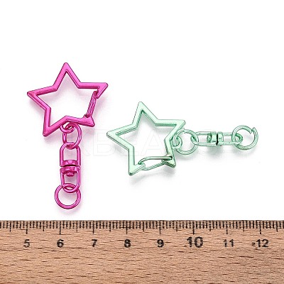 Alloy Swivel Clasps PALLOY-T092-68-1