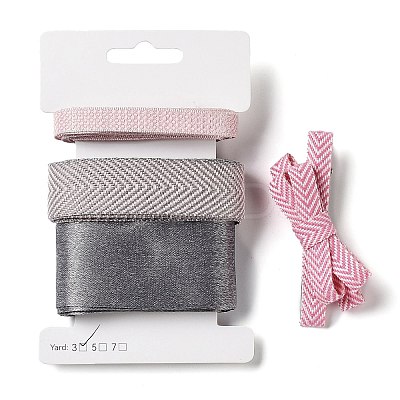 9 Yards 3 Styles Polyester Ribbon SRIB-C002-02D-1