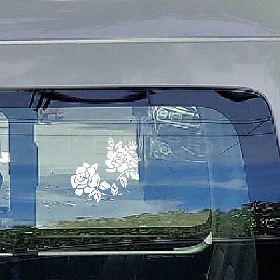 4Pcs 4 Styles PET Waterproof Self-adhesive Car Stickers DIY-WH0308-225A-093-1