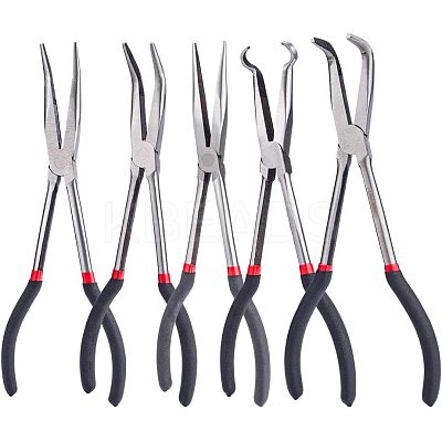 45# Carbon Steel Lengthened Jewelry Plier Sets PT-WH0005-05-1