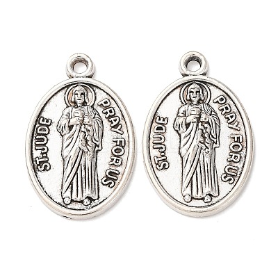 Religion Tibetan Style Alloy Pendants FIND-Z099-17AS-06-1