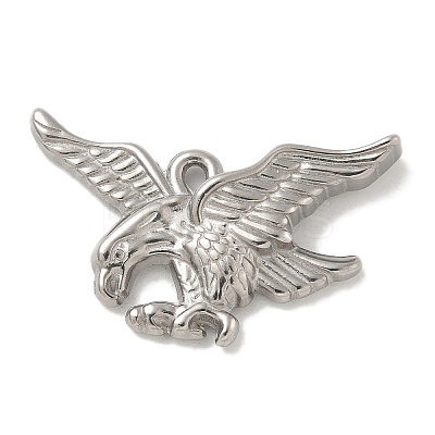 Anti-Tarnish 304 Stainless Steel Pendants STAS-Q334-33P-1