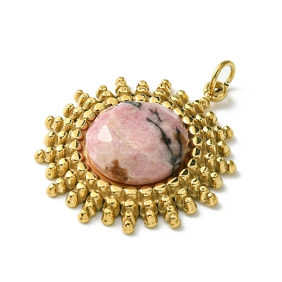 Faceted Natural & Synthetic Mixed Gemstone Pendants FIND-Z028-38-1