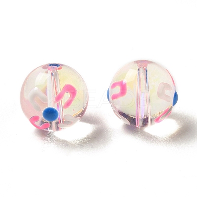 Transparent Glass Beads GLAA-B008-01-1