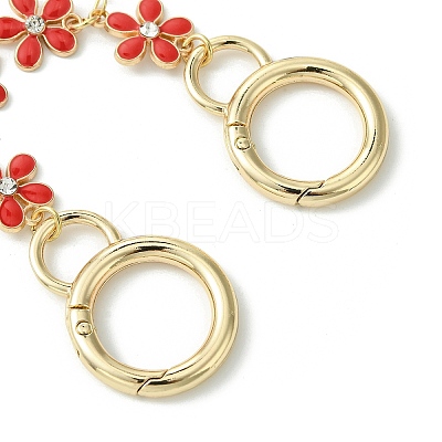 Zinc Alloy Spring Gate Rings Bag Extension Chains AJEW-BA00142-01-1