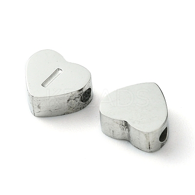 Tarnish Resistant 316L Surgical Stainless Steel Beads STAS-R230-01I-P-1-1