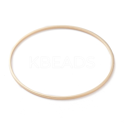 Brass Linking Rings KK-Y003-03M-G-1