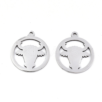 Non-Tarnish 201 Stainless Steel Pendants LS-STAS-S081-011-1