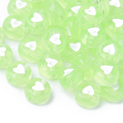 Transparent Acrylic Beads TACR-S150-05A-07-1