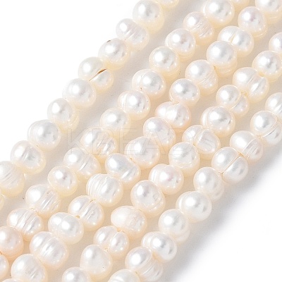 Natural Cultured Freshwater Pearl Beads Strands PEAR-I007-07K-02A-1