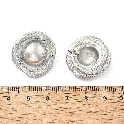 304 Stainless Steel Stud Earrings EJEW-D319-10P-1